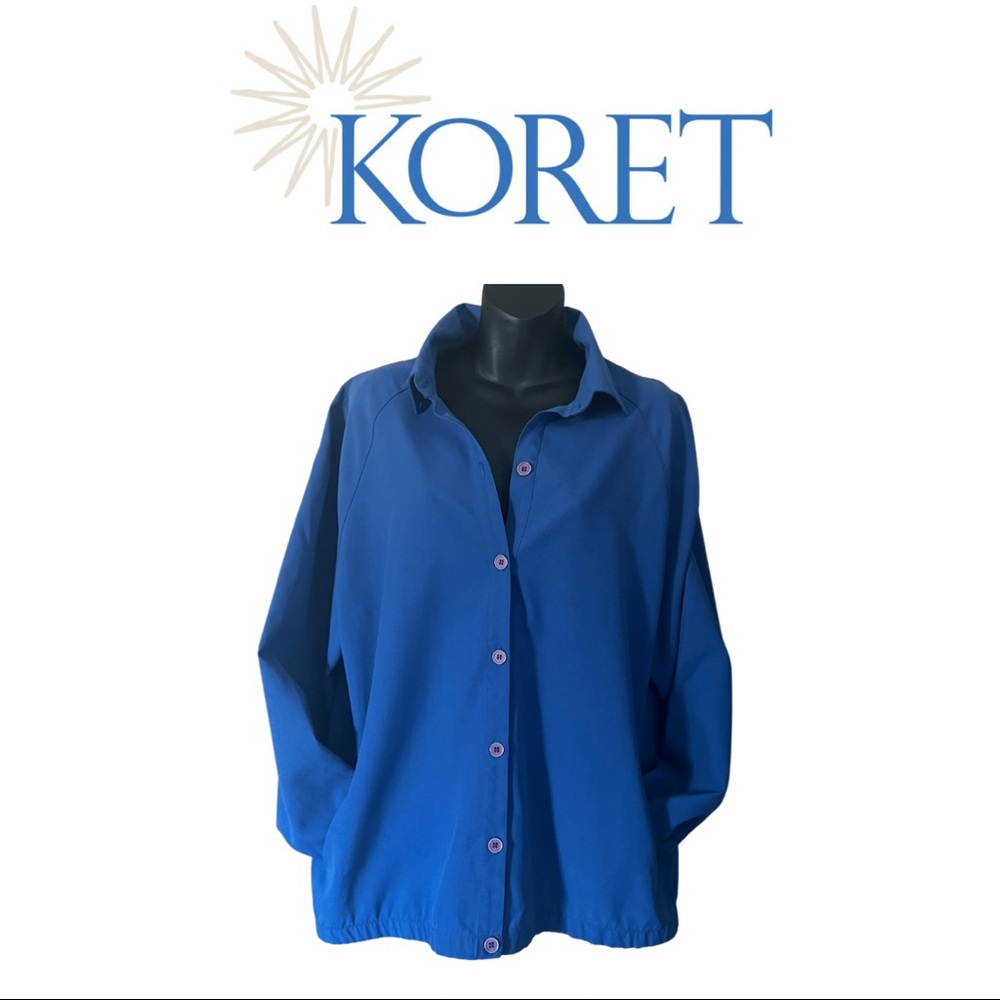 KORET BLUE JACKET SIZE 20